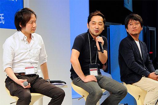 画像ギャラリー No.001のサムネイル画像 / ［TGS 2013］ソーシャルゲームの未来はいかに？ グリーブースでヒットタイトルのプロデューサーが語った