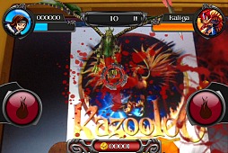 画像ギャラリー No.010のサムネイル画像 / ［TGS 2013］イスラエルからきた魔界の扉。出現した魔物の攻撃を，身体を動かして回避する！　ボードとアプリを融合させたARゲーム「Kazooloo」