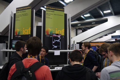 画像ギャラリー No.003のサムネイル画像 / ［GDC 2015］IGFの学生部門で日本人初のノミネートを果たした「Downwell」の麓 旺二郎氏に直撃インタビュー