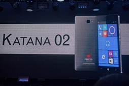 画像ギャラリー No.009のサムネイル画像 / FREETEL,Windows 10 Mobile搭載スマートフォン「KATANA」シリーズを発表。OSリリース後に最速での発売を目指す