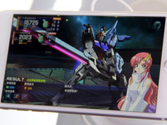 ［CJ2017］タイマン仕様のスマホ版「エクバ」か？ 「機動戦士ガンダム エクストリームバーサス」シリーズと思われるスマホアプリがプレイアブル出展