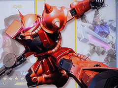 ［CJ2017］スマホ版と思われる「機動戦士ガンダム エクストリームバーサス」直撮りムービーのロング.Verを掲載。先陣は“シャア専用ザクII”が切る