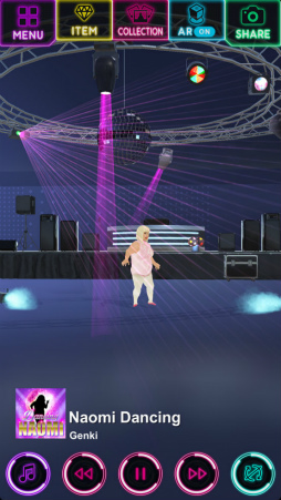 画像ギャラリー No.009のサムネイル画像 / インスタ女王が3Dで踊りまくり。「ダンシング直美」が配信開始