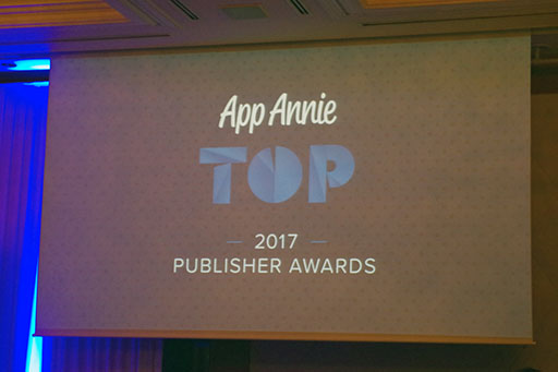 画像ギャラリー No.001のサムネイル画像 / App Annie主催の「Top Publisher Awards 2017」をレポート。上位52社のうち日本企業は15社，任天堂が初のランクインを果たす