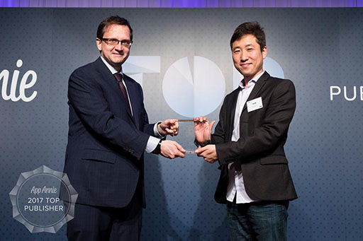 画像ギャラリー No.023のサムネイル画像 / App Annie主催の「Top Publisher Awards 2017」をレポート。上位52社のうち日本企業は15社，任天堂が初のランクインを果たす