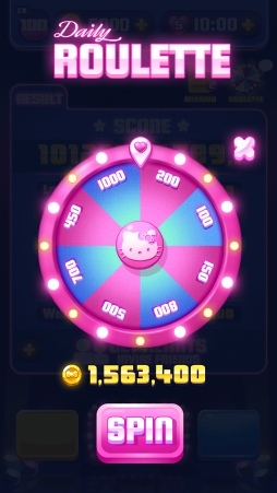 画像ギャラリー No.005のサムネイル画像 / サンリオキャラが登場するパズルゲーム「Hello Kitty Disco POP」,Facebookインスタントゲームにて配信