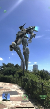 画像ギャラリー No.005のサムネイル画像 / 渋谷の街にジェフティとアヌビスが“いる”。ARカメラアプリ「ANUBIS ZONE OF THE ENDERS : M∀RS AR」のイベントが明日開催