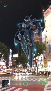 画像ギャラリー No.007のサムネイル画像 / 渋谷の街にジェフティとアヌビスが“いる”。ARカメラアプリ「ANUBIS ZONE OF THE ENDERS : M∀RS AR」のイベントが明日開催