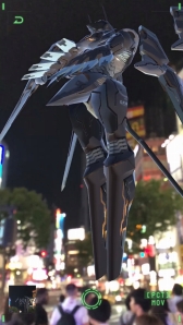 画像ギャラリー No.008のサムネイル画像 / 渋谷の街にジェフティとアヌビスが“いる”。ARカメラアプリ「ANUBIS ZONE OF THE ENDERS : M∀RS AR」のイベントが明日開催