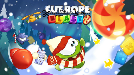 画像ギャラリー No.001のサムネイル画像 / 事前登録300万のグローバル版「Cut the Rope：BLAST」が配信
