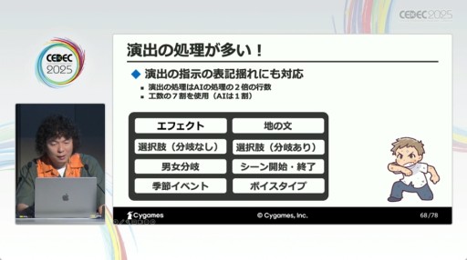 画像ギャラリー No.019のサムネイル画像 / 精度向上のカギは“多数決”？　AIによる会話パート開発支援が解説されたCygamesのセッション［CEDEC 2025］