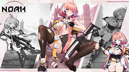 画像ギャラリー No.003のサムネイル画像 / 美少女いっぱい！　攻撃を受けると服が破ける！！　ウリが分かりやすすぎるモバイル向けRPG「N.O.A.H.」が初出展［G-STAR 2025］