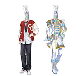 画像ギャラリー No.005のサムネイル画像 / 花王の掃除用品がアイドルになって登場するノベルゲーム「掃除相愛LOVE」,スマホやPC向けに無料配信。4月30日まで楽しめる
