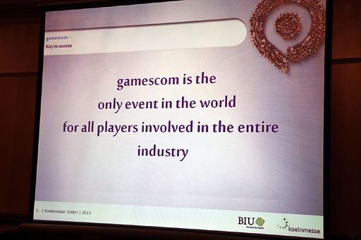 画像ギャラリー No.004のサムネイル画像 / 「Gamescom 2013」の記者発表会が開催。今回はビジネスエリアを強化し，より総合的かつ国際的なゲームイベントを目指す