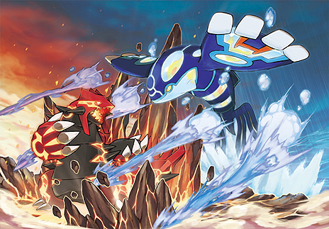 画像ギャラリー No.011のサムネイル画像 / ［E3 2014］3DS「ポケットモンスター オメガルビー・アルファサファイア」は11月21日発売。パッケージを飾る2匹のポケモンはグラードン/カイオーガが「ゲンシカイキ」をした姿であることも明らかに