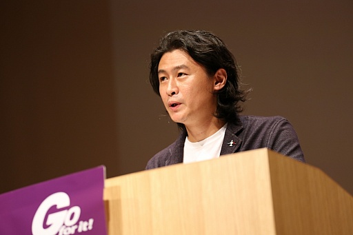 画像ギャラリー No.005のサムネイル画像 / ［CEDEC 2014］冲方 丁氏の基調講演「物語の力」。物語の正体と，これまでの歴史，そしてこれから