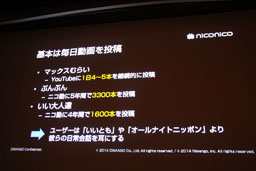 画像ギャラリー No.006のサムネイル画像 / ［CEDEC 2014］ゲーム実況の台頭はゲームのあり方に影響する？　「『ゲーム実況』時代のゲームプロモーション　niconicoの事例から」聴講レポート