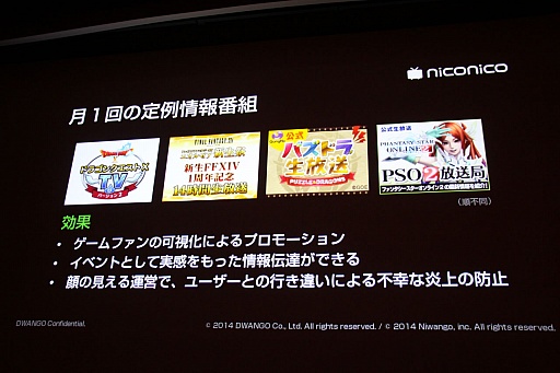 画像ギャラリー No.015のサムネイル画像 / ［CEDEC 2014］ゲーム実況の台頭はゲームのあり方に影響する？　「『ゲーム実況』時代のゲームプロモーション　niconicoの事例から」聴講レポート