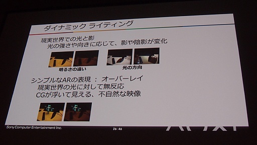 画像ギャラリー No.015のサムネイル画像 / ［CEDEC 2014］現実と仮想の狭間でエンターテイメントを作る。SCEが語るAR（拡張現実）コンテンツの制作事例