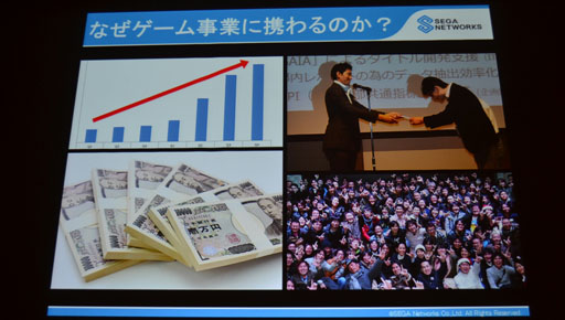 画像ギャラリー No.004のサムネイル画像 / ［CEDEC 2014］社会においてゲームはいかなる役割を担っているのか？ セガネットワークスの里見治紀氏が語る