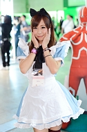 画像ギャラリー No.150のサムネイル画像 / ［TGS 2014］どーんと620枚，コンパニオンさんの艶姿を今年もZIPで固めてうｐしてみた。東京ゲームショウ2014コンパニオン写真集公開