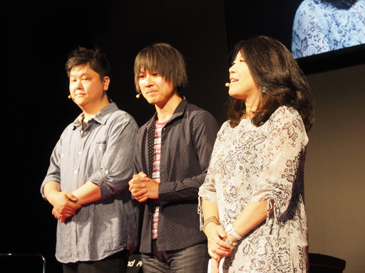 画像ギャラリー No.001のサムネイル画像 / ［TGS 2014］伊藤賢治氏，光田康典氏，下村陽子氏が激語り。サプライズ生演奏もあった「SQUARE ENIX MUSIC コンポーザー トークショウ」をレポート