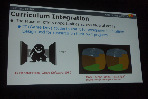 画像ギャラリー No.008のサムネイル画像 / ［GDC 2015］モネの絵画とゲームの類似性が明らかに？ シンガポールの大学に設置された「ゲーム博物館」が生んだ効果とは