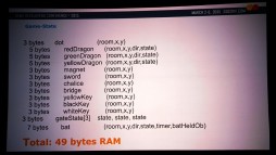 画像ギャラリー No.018のサムネイル画像 / ［GDC 2015］すべてのゲーム要素を4KbytesのROMに収めろ。最初のアクションアドベンチャー「Adventure」はこうして開発された