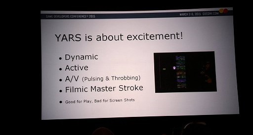 画像ギャラリー No.004のサムネイル画像 / ［GDC 2015］Atari史上指折りの大ヒットを記録したシューティング「Yars' Revenge」開発秘話。Yars' Revengeで実現された“最初のこと”とは