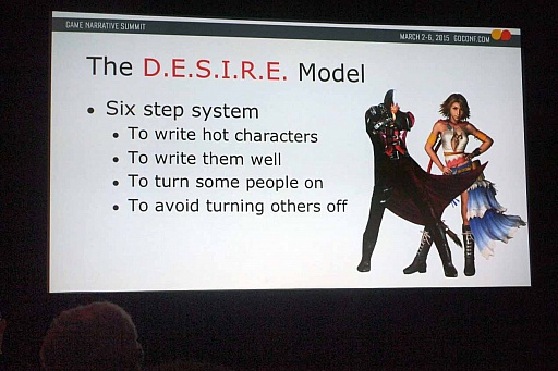 画像ギャラリー No.003のサムネイル画像 / ［GDC 2015］セクシーなキャラクターを健康的に描くには。6つの方法が紹介されたセッションをレポート