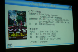 画像ギャラリー No.005のサムネイル画像 / ［CEDEC 2015］読者参加型“3D小説”ではどんな試みがなされたのか。イシイジロウ氏らが現実世界を巻き込んだ施策やARGの未来を語った