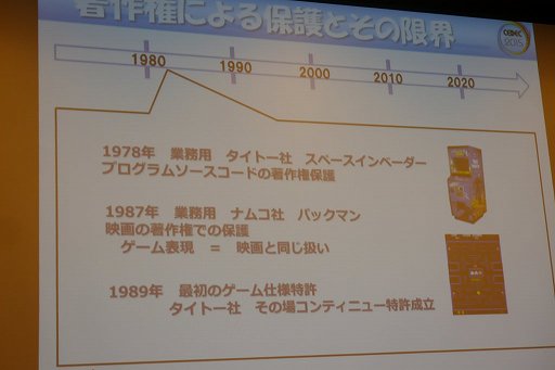 画像ギャラリー No.017のサムネイル画像 / ［CEDEC 2015］特許があるからこそ，新たなアイデアが生まれる。「知的財産制度はゲーム業界の発達にどのように貢献してきたのか」聴講レポート
