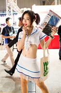 画像ギャラリー No.470のサムネイル画像 / ［TGS 2015］今年もZIPでいくぞ！ 東京ゲームショウ2015こんぱに☆ガールズ写真集掲載