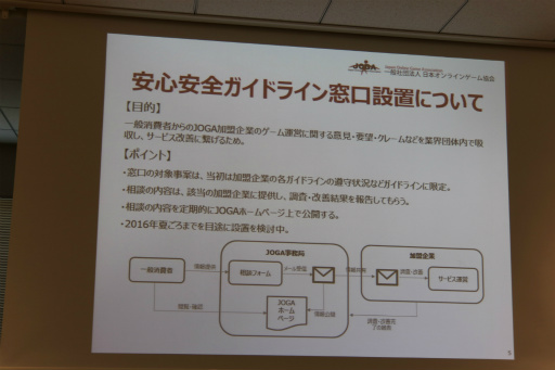 画像ギャラリー No.012のサムネイル画像 / 改訂版「JOGAガイドライン」の解説セミナーが開催。有料ガチャの表示や設定,運用に関する項目をオンラインゲーム事業者にレクチャー