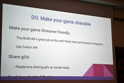 画像ギャラリー No.006のサムネイル画像 / インディーズゲームをきちんとリリースするための秘訣とは？　敏腕コンサルタントが語る「すべきこと・すべきでないこと」