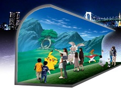 映画「ポケモン・ザ・ムービーXY＆Z」の公開を記念した「夏休み！ポケモンピカピカフェスティバル」が7月12日からデックス東京ビーチで開催