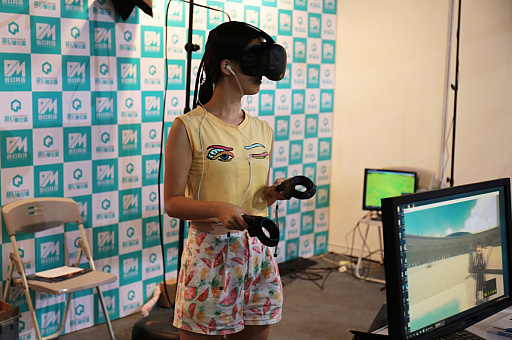 画像ギャラリー No.002のサムネイル画像 / ［CJ2016］ChinaJoy会場で見つけた，いろいろやばそうなVRゲーム「Sword Art Online Voice 聖霊召喚」を紹介