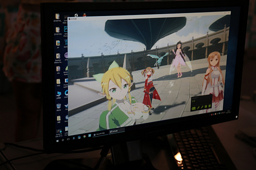 画像ギャラリー No.003のサムネイル画像 / ［CJ2016］ChinaJoy会場で見つけた，いろいろやばそうなVRゲーム「Sword Art Online Voice 聖霊召喚」を紹介