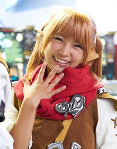 画像ギャラリー No.005のサムネイル画像 / ［TGS 2016］コンパニオン写真集第1弾掲載！　TGSを彩る美女を堪能あれ。もちろん「ZIPでくれ」にも対応