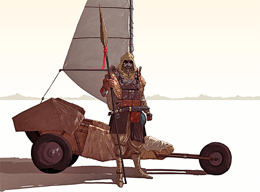 画像ギャラリー No.001のサムネイル画像 / ハンガリー産のボードゲーム「Saltlands」は，奪った乗り物で荒野を駆け回るのが楽しいポストアポカリプスもの