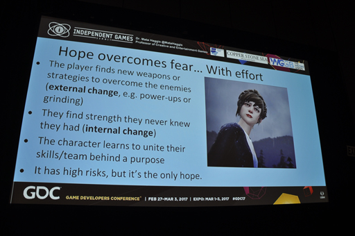 画像ギャラリー No.014のサムネイル画像 / ［GDC 2017］物語を作る技法を利用して，より面白いゲームを作るには。体験をデザインする技術が具体的に明かされる