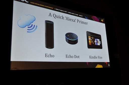 画像ギャラリー No.003のサムネイル画像 / ［GDC 2017］Amazon Alexaを使って新時代のサウンドノベルに挑戦。音声だけのアドベンチャーゲームの復活はあるか？