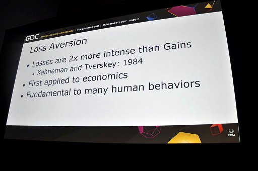画像ギャラリー No.004のサムネイル画像 / ［GDC 2017］GDCでもボードゲームの開発技術講演がスタート。損失回避を利用したボードゲームデザインとは