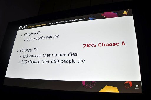 画像ギャラリー No.012のサムネイル画像 / ［GDC 2017］GDCでもボードゲームの開発技術講演がスタート。損失回避を利用したボードゲームデザインとは