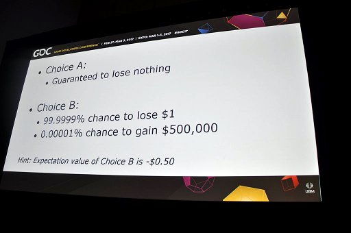 画像ギャラリー No.014のサムネイル画像 / ［GDC 2017］GDCでもボードゲームの開発技術講演がスタート。損失回避を利用したボードゲームデザインとは