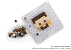 画像ギャラリー No.004のサムネイル画像 / 水でくっつくブロックで「マイクラ」のキャラやアイテムを作れる「マインクラフト クラフトキューブ デザインキット Aアソート」が6月上旬に発売