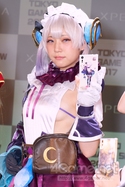 画像ギャラリー No.267のサムネイル画像 / ［TGS 2017］これを見ないとTGSが終わらない？　恒例のコンパニオン・コスプレイヤー写真集第1弾をお届け