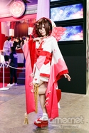画像ギャラリー No.359のサムネイル画像 / ［TGS 2017］これを見ないとTGSが終わらない？　恒例のコンパニオン・コスプレイヤー写真集第1弾をお届け