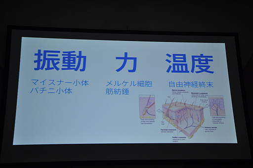 画像ギャラリー No.011のサムネイル画像 / ゲームの未来が触覚技術の視点で語られたTGSフォーラムのレポート。身体感覚のデザインで,VRの没入感はさらにアップする