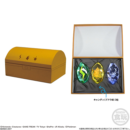 画像ギャラリー No.003のサムネイル画像 / ポケモンの「進化のいし」をこだわりの仕様で立体化。専用箱に収めた「キャンディボックス」の予約受付が，プレミアムバンダイで本日13：00開始